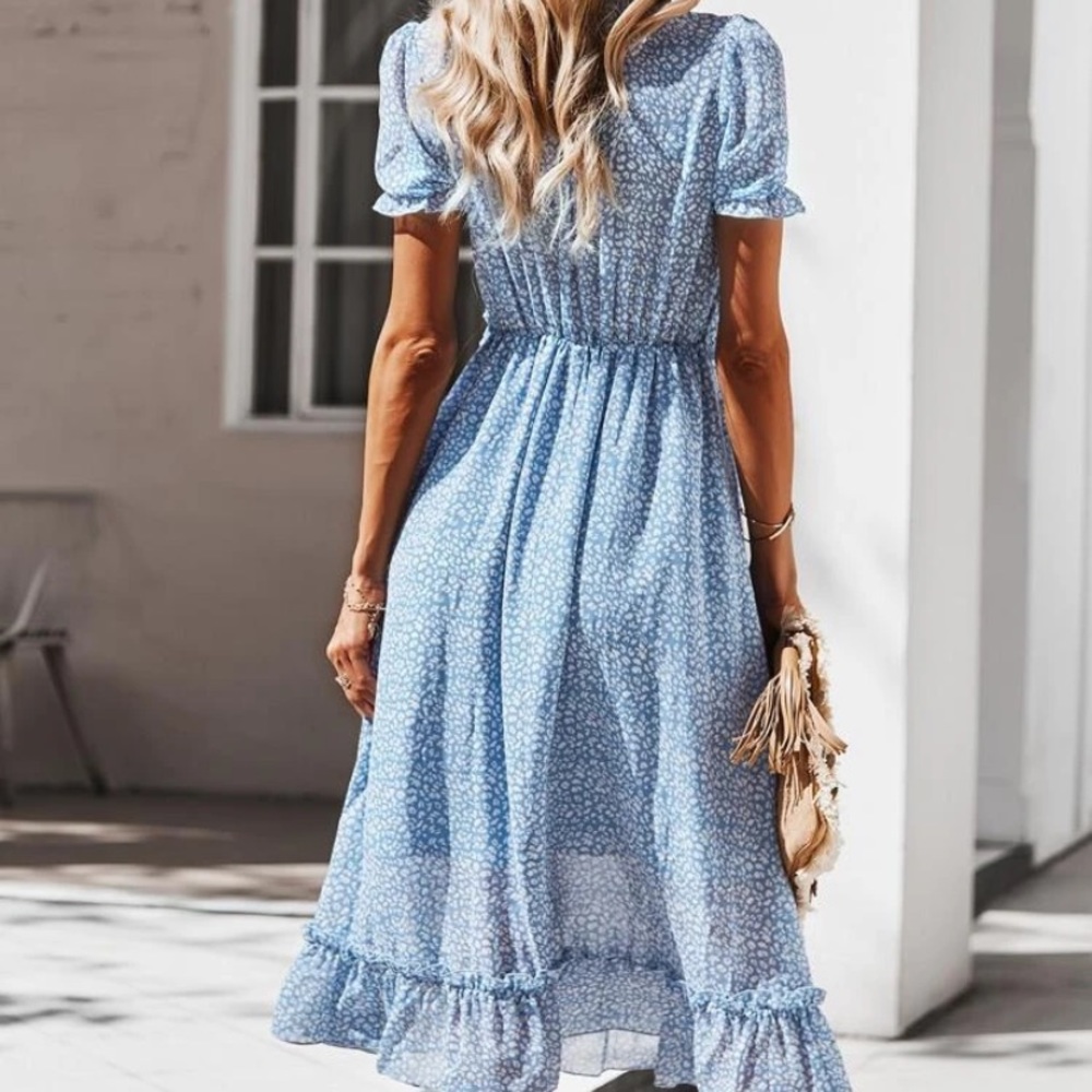 SHEIN Ruffle Dress - Picture 2 of 4